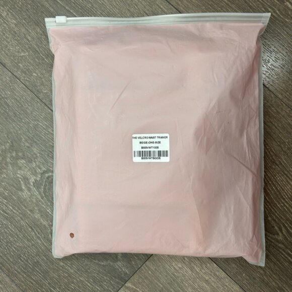 Bumpsuit Velcro Waist Trainer Beige Belly Band Postpartum Supportwear Maternity - Picture 10 of 10